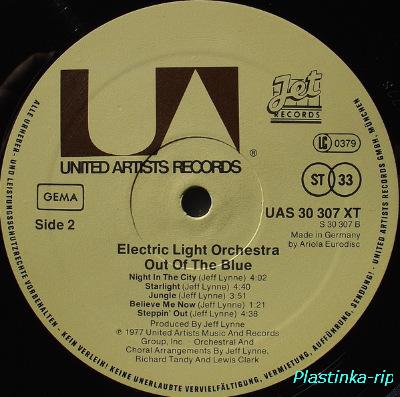 Electric Light Orchestra &#8206; Out Of The Blue