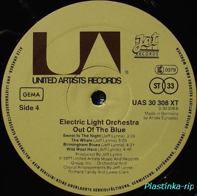 Electric Light Orchestra &#8206; Out Of The Blue