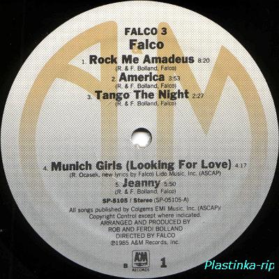 Falco &#8206; Falco 3 (A&M Records)