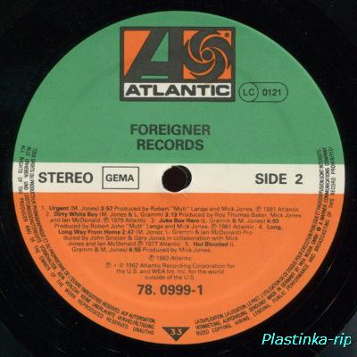 Foreigner &#8206; Records