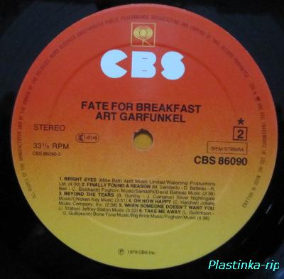 Art Garfunkel &#8206; Fate For Breakfast