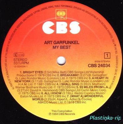 Art Garfunkel &#8206; My Best