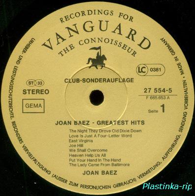 Joan Baez &#8206; Greatest Hits