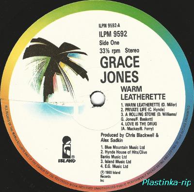 Grace Jones &#8206; Warm Leatherette