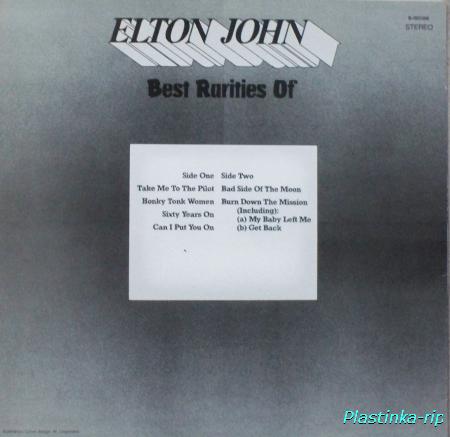 Elton John &#8206; Best Live Rarities Of Elton John