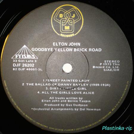 Elton John &#8206; Goodbye Yellow Brick Road