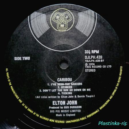 Elton John &#8206; Caribou