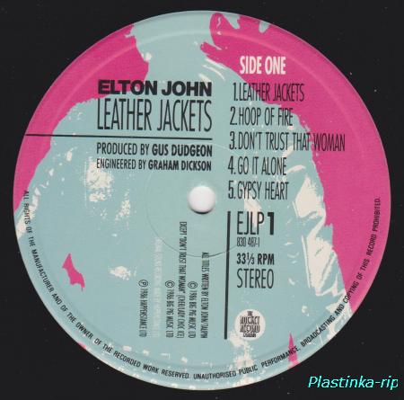 Elton John &#8206; Leather Jackets