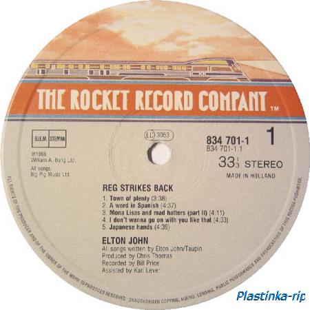 Elton John &#8206; Reg Strikes Back