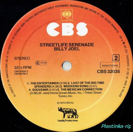 Billy Joel &#8206; Streetlife Serenade