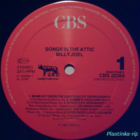 Billy Joel &#8206; Songs In The Attic