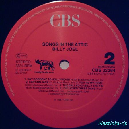 Billy Joel &#8206; Songs In The Attic
