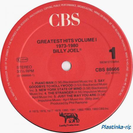 Billy Joel &#8206; Greatest Hits Volume I & Volume II