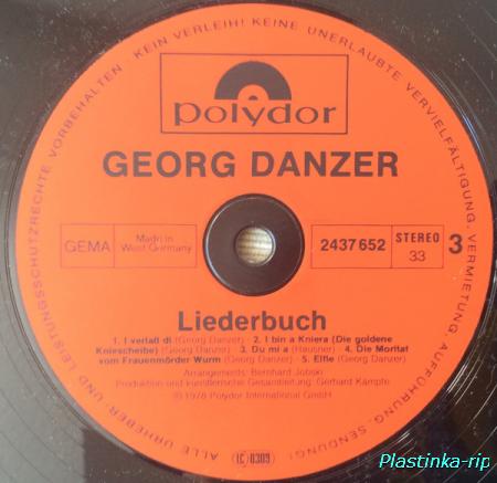 Georg Danzer  Liederbuch