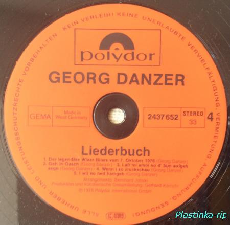 Georg Danzer  Liederbuch