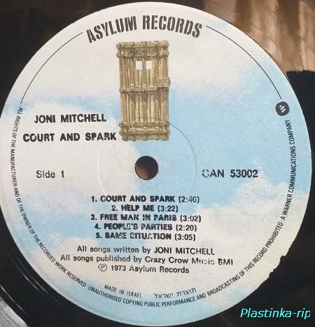 Joni Mitchell – Court And Spark